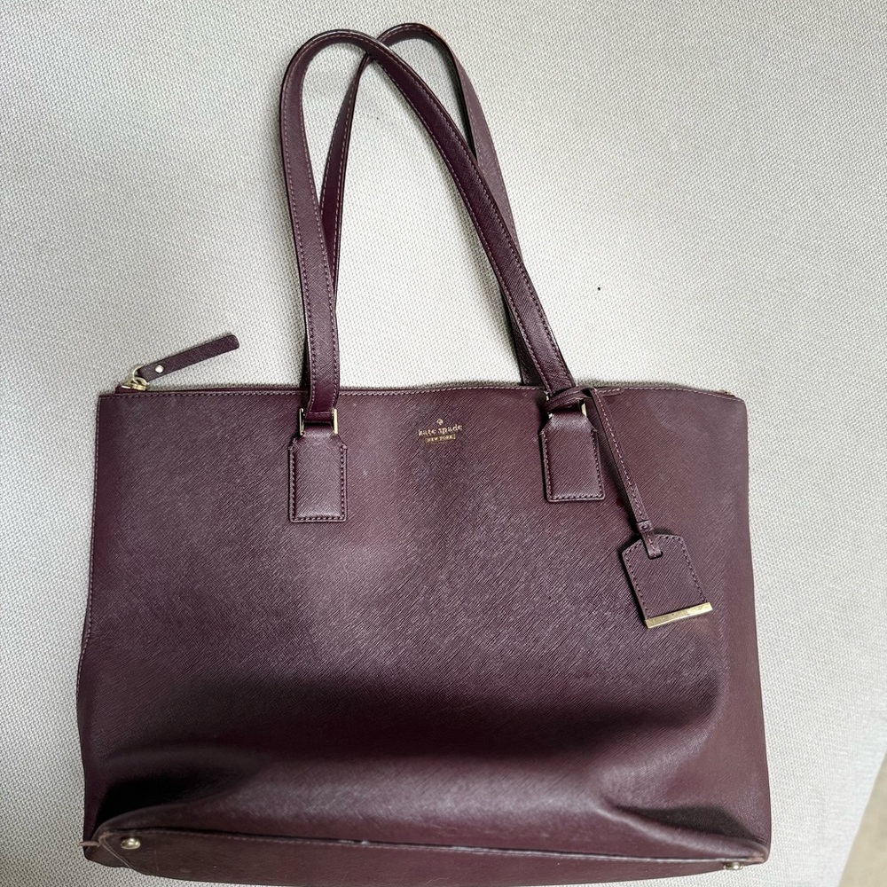 Kate Spade Deep Burgundy Shoulder Bag